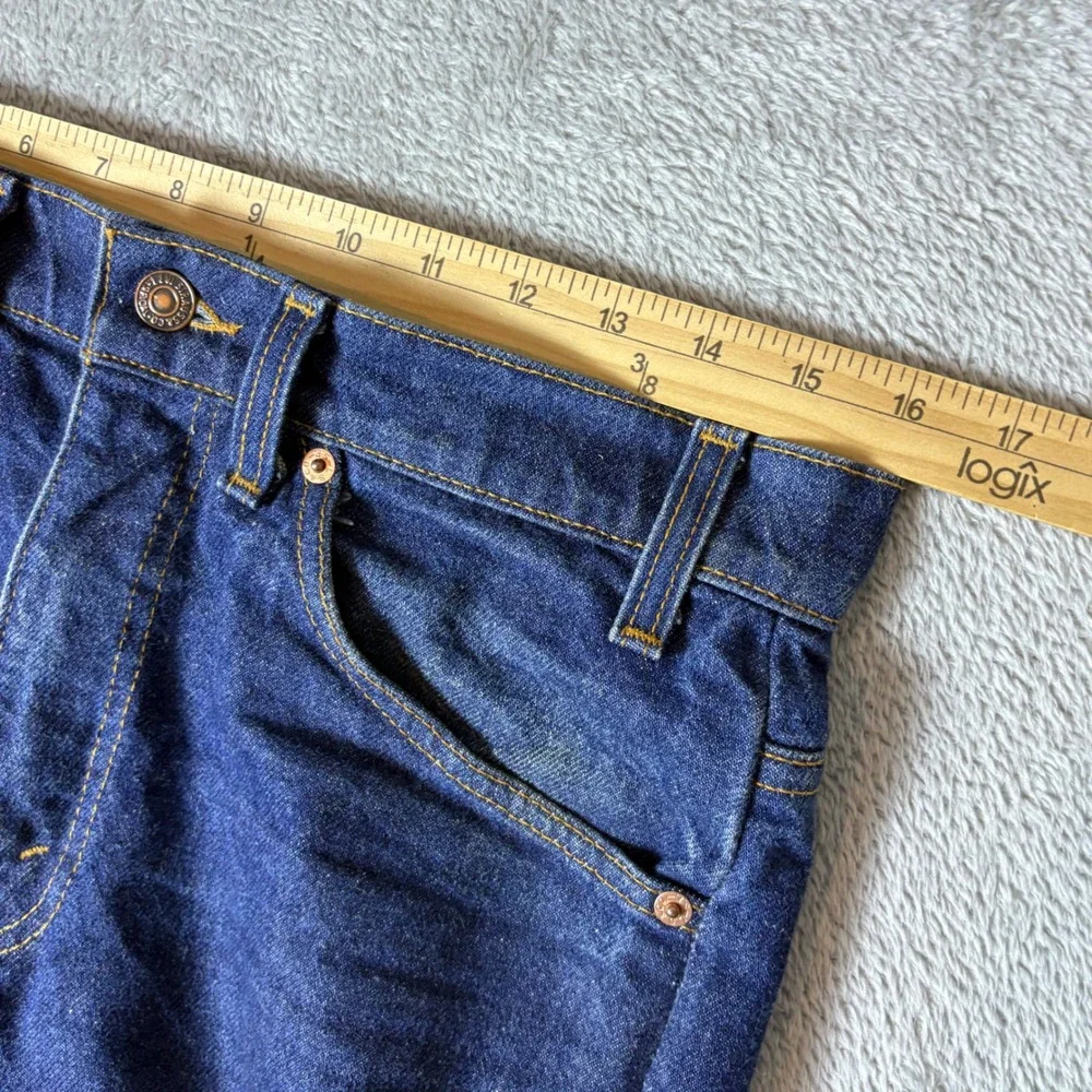 Levi's Jeans Men 32x30 (Fits 32x26) 517 Bootcut Vintage Orange Tab USA Whiskered